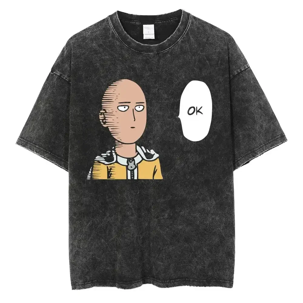 Men Shoes Illustration - Kaos Vintage One Punch Man Strongest