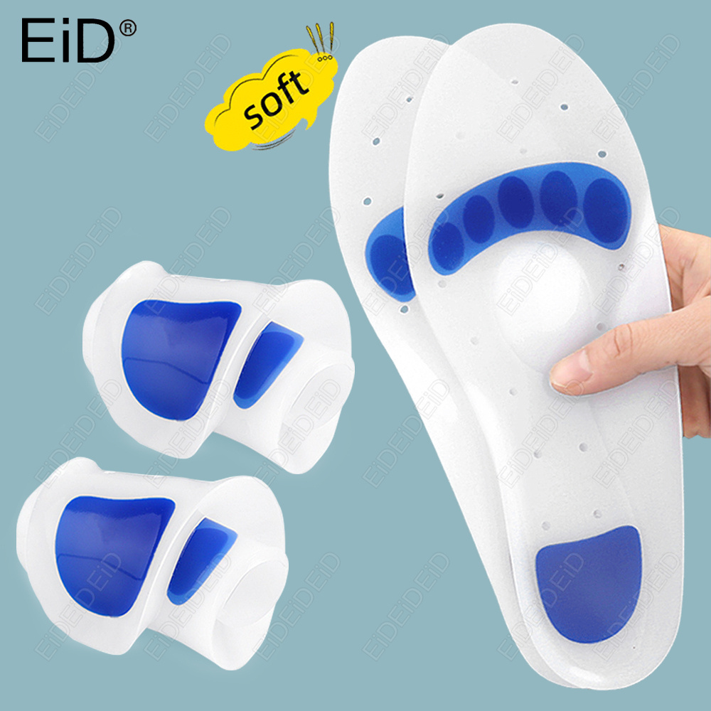 Men'S Shoes Plantar Fasciitis - Sol Sepatu Gel Silikon Ortopedi EID,