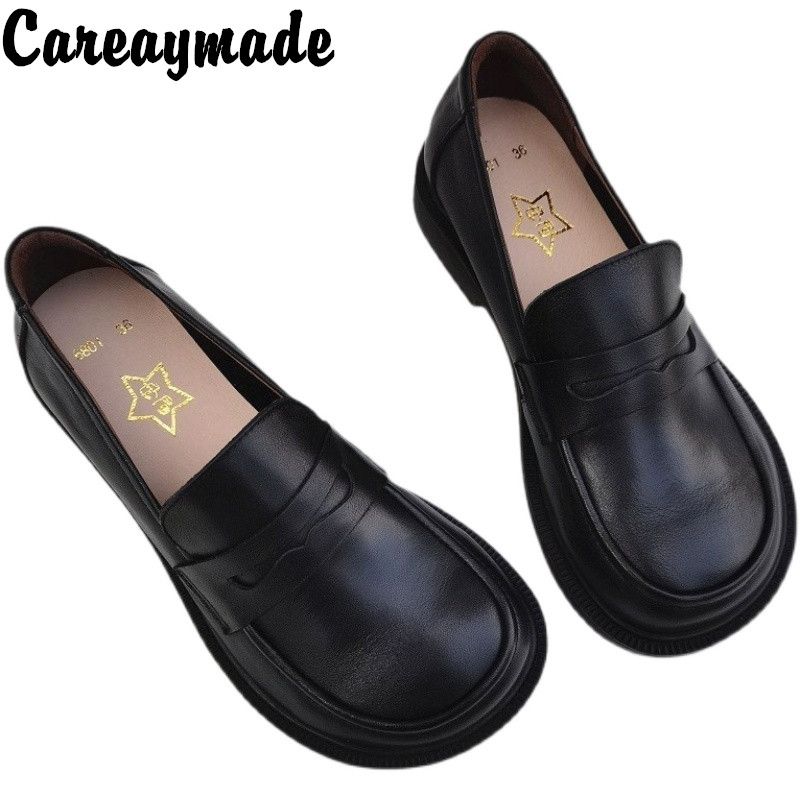 Men Shoes Oxford - Careaymade-Sepatu Kasual Wanita Sepatu Oxford Selip