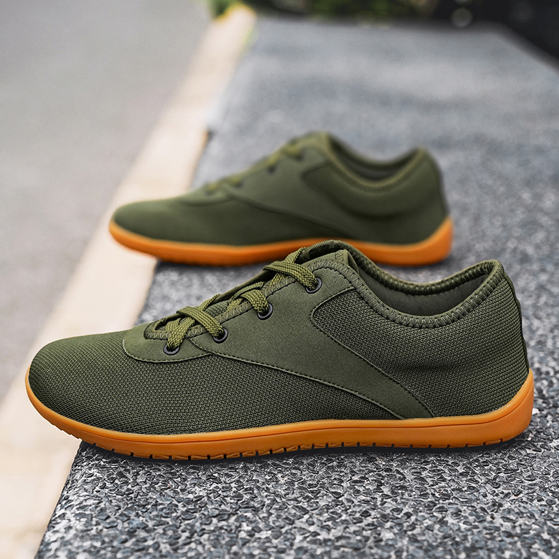 Men'S Shoes Zero Drop - Sepatu Sneakers Minimalis Pria Tanpa Sol,