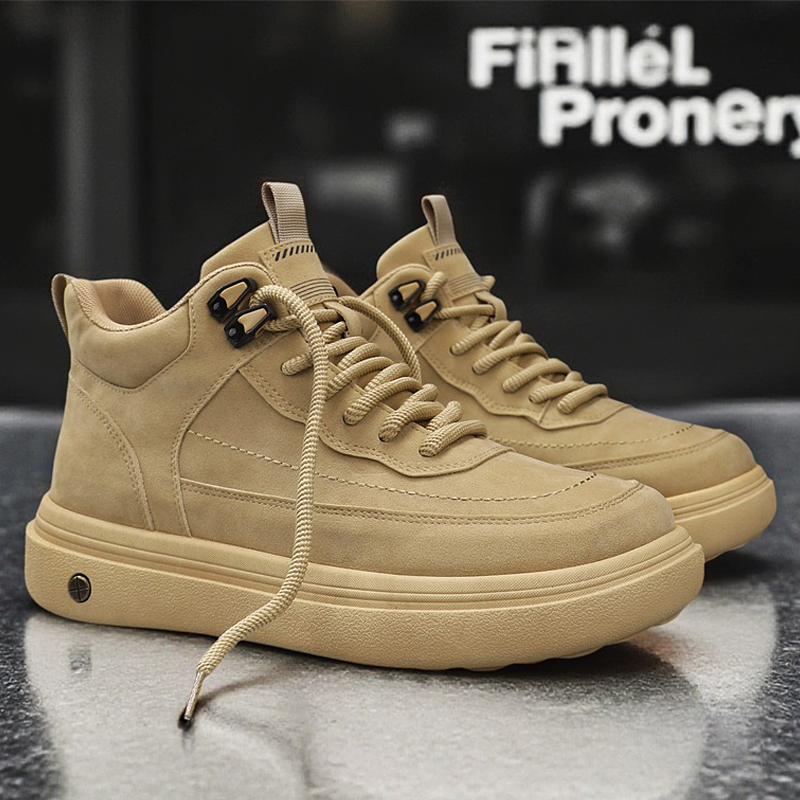 Men Shoes Oxford - Sepatu Oxford Pria Kasual High Top