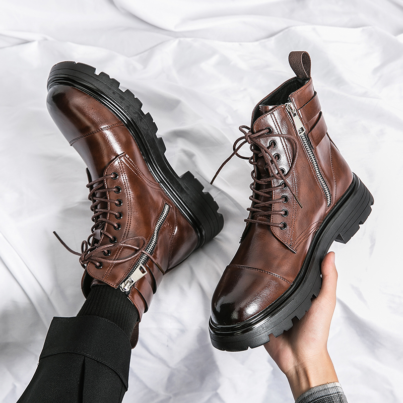 Men Shoes Oxford - Sepatu Boots Pria Model Naked Boots,