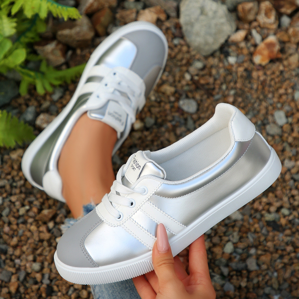 Sepatu Sneakers Wanita Gaya Ko - Casual Sneaker Low ulasan dan harga