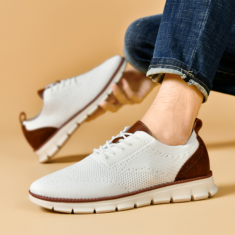 Sepatu Kasual Pria Sepatu Flat - Men Shoes Oxford ulasan dan harga