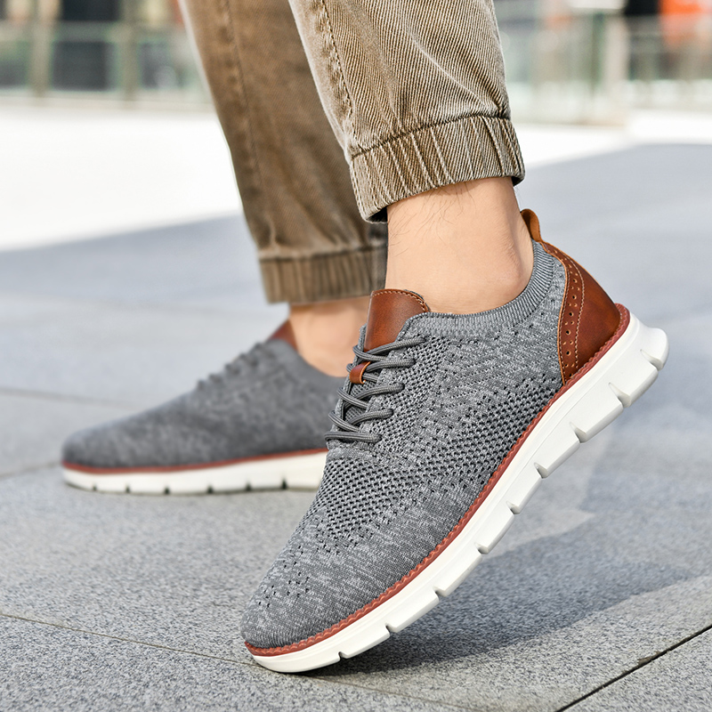 Sepatu Kasual Pria Sepatu Flat - Men Shoes Oxford ulasan dan harga