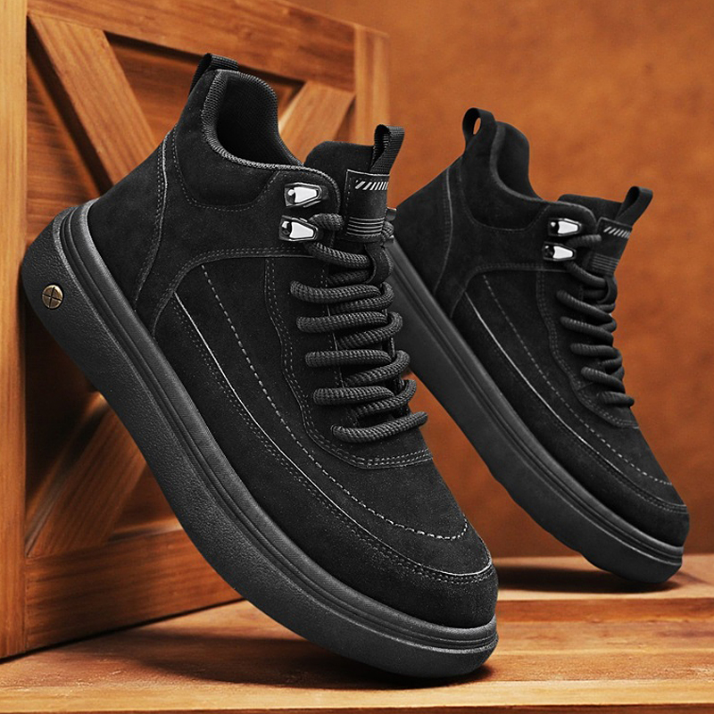 Sepatu Oxford Pria Kasual High - Men Shoes Oxford ulasan dan harga