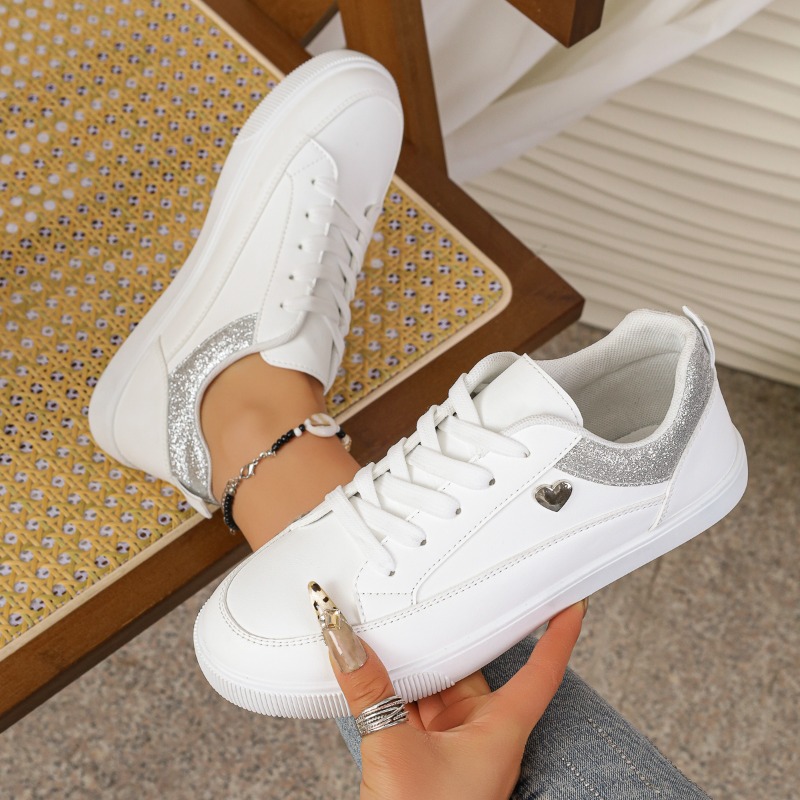 Sepatu Sneakers Wanita Putih d - Casual Sneaker Low ulasan dan harga