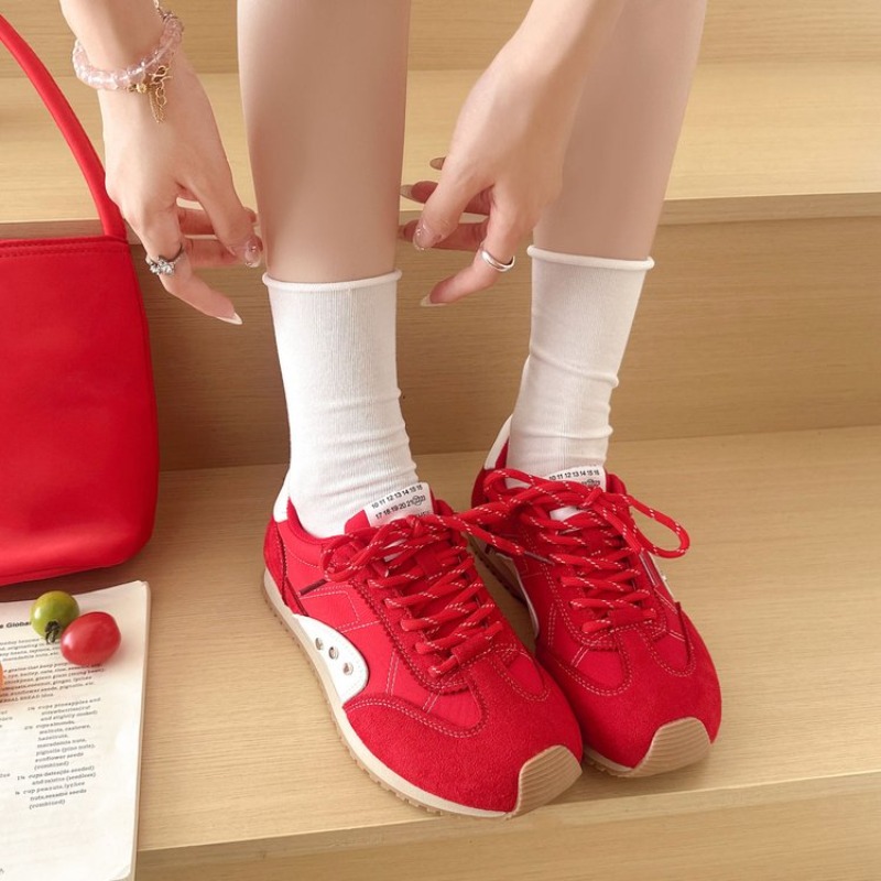 Sepatu kets blok warna retro s - Casual Sneaker Low ulasan dan harga