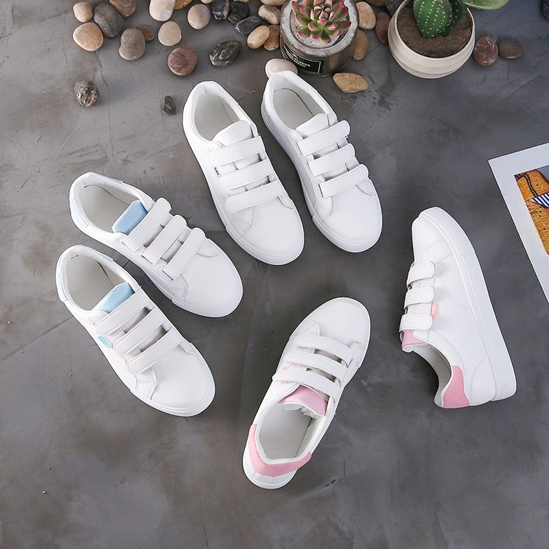 Sepatu Tunggal Putih Wanita Mu - Casual Sneaker Low ulasan dan harga