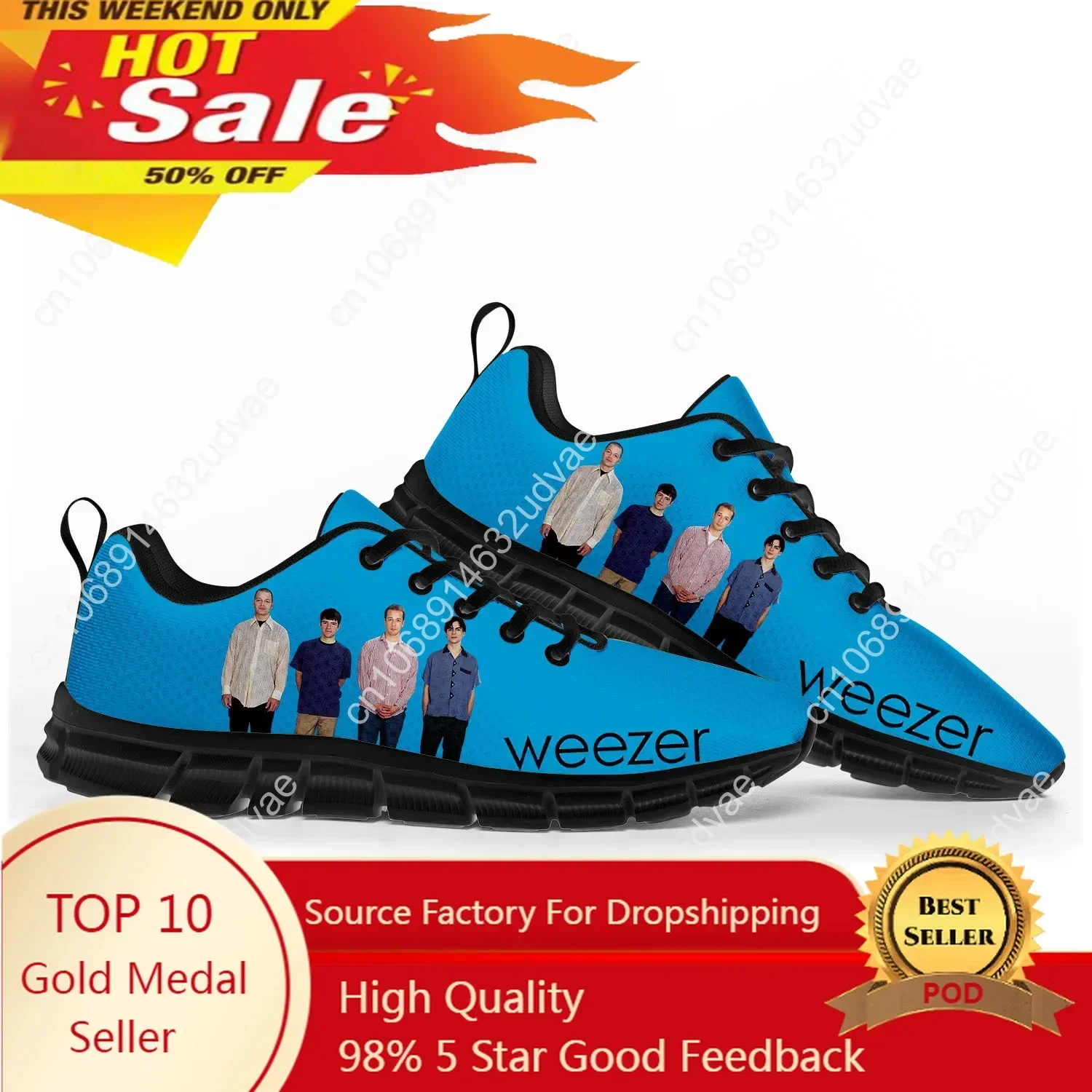 Sepatu Olahraga Weezer Sepatu  - Casual Sneaker Low ulasan dan harga