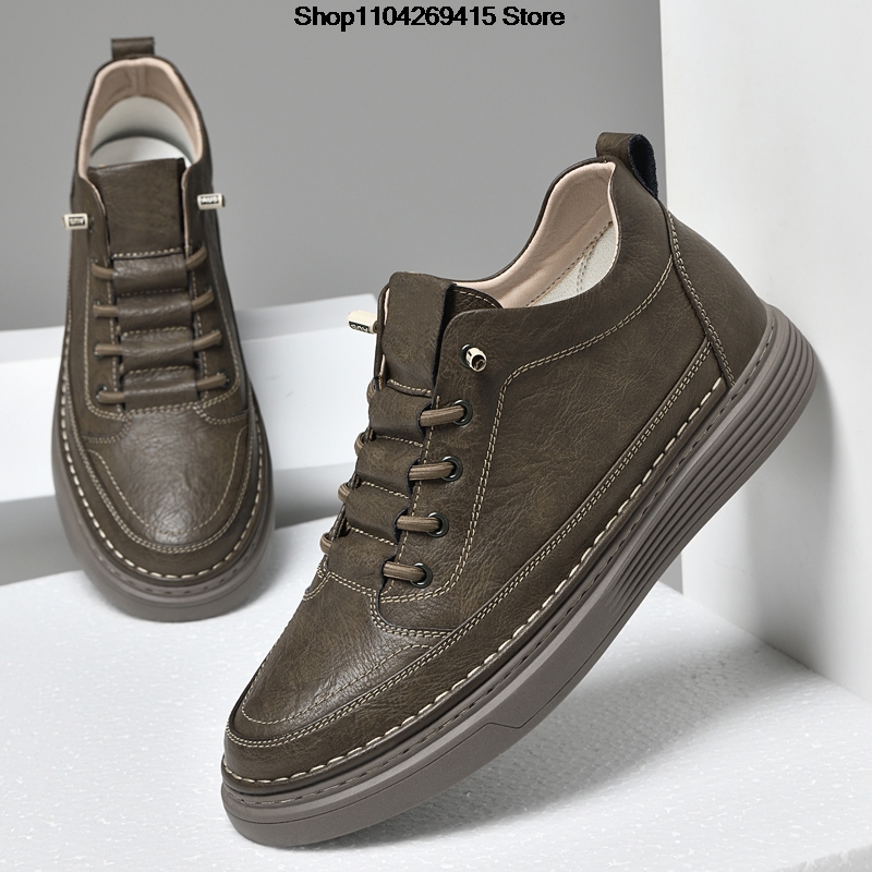 Sepatu Oxford Pria Peninggi Ti - Men Shoes Oxford ulasan dan harga