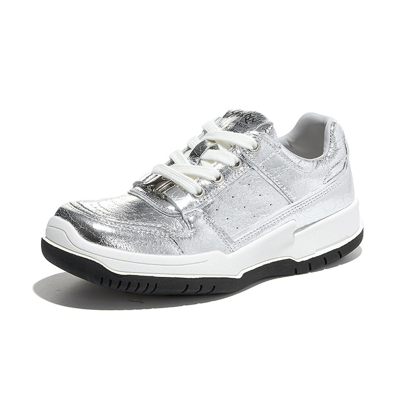 Sepatu Kulit Putih Kecil Model - Casual Sneaker Low ulasan dan harga