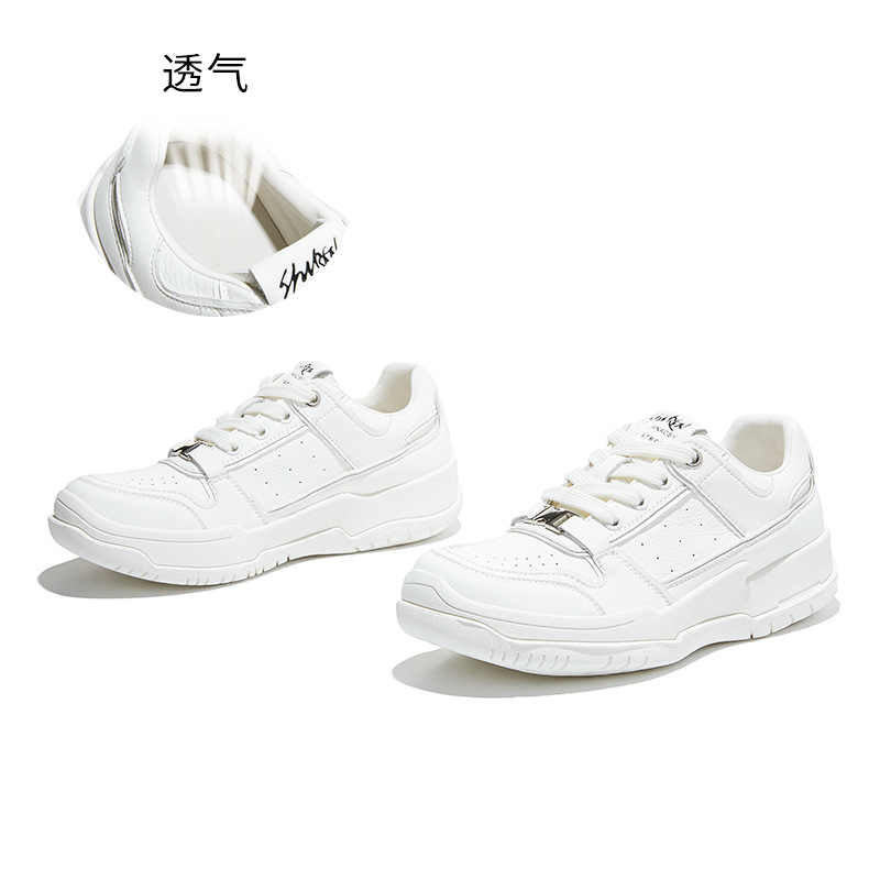 Sepatu Kulit Putih Kecil Model - Casual Sneaker Low ulasan dan harga