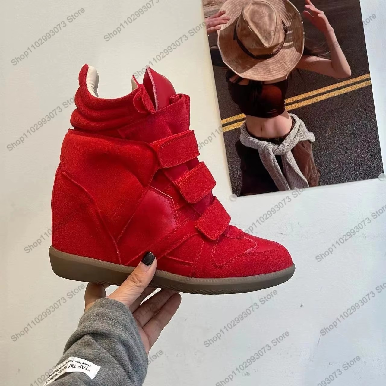 Sepatu Sneakers Wanita Hak Tin - Casual Sneaker Low ulasan dan harga