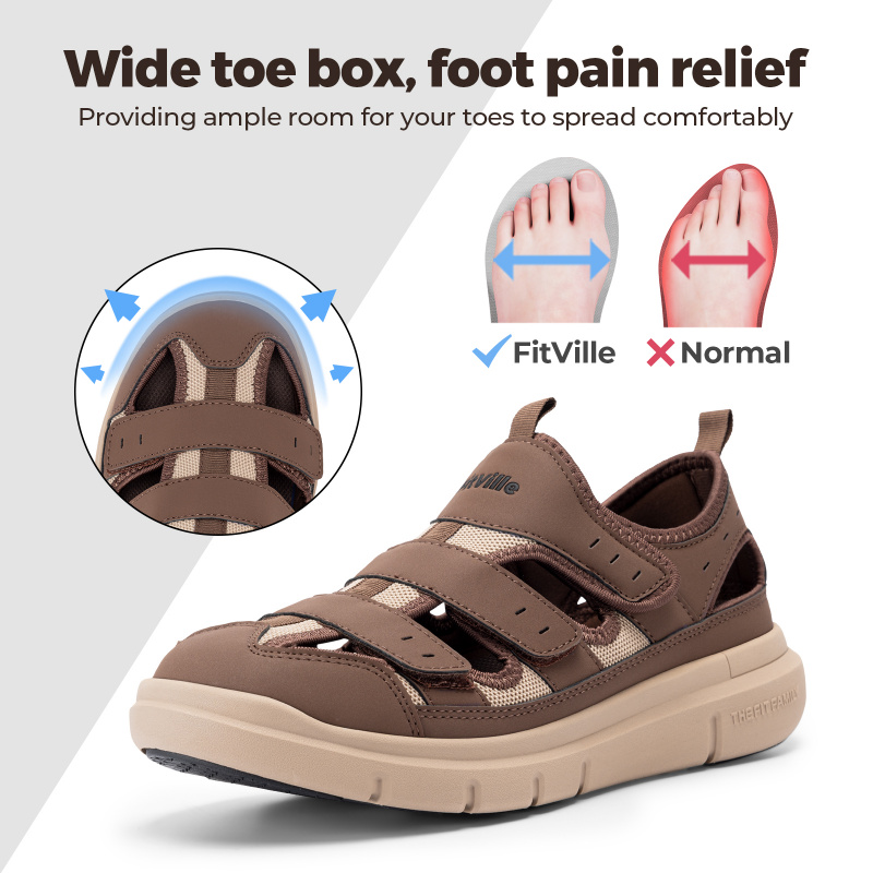 Sandal Pria Musim Panas Sepatu - Men'S Shoes Plantar Fasciitis ulasan dan harga
